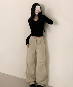 ベーシック リベットパンツ CREAM