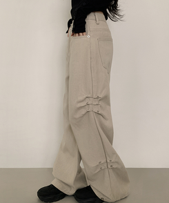 ベーシック リベットパンツ CREAM