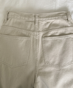 ベーシック リベットパンツ