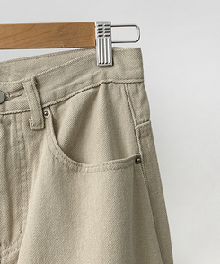 ベーシック リベットパンツ