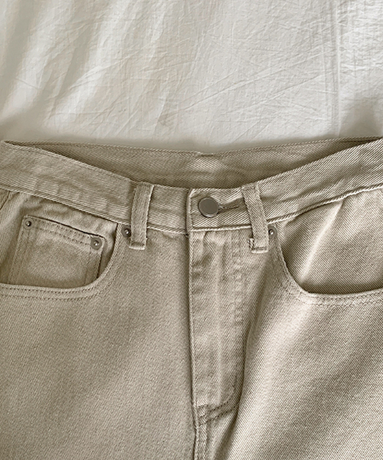 ベーシック リベットパンツ