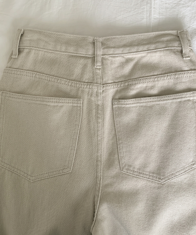 ベーシック リベットパンツ