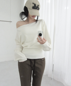 ロアオフニット(5color) IVORY