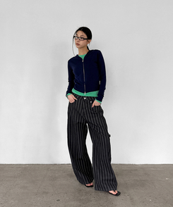 ラウンドテンセル長袖Tシャツ(8color) MINT