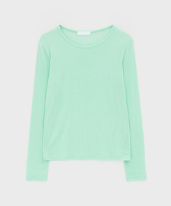 ラウンドテンセル長袖Tシャツ(8color)