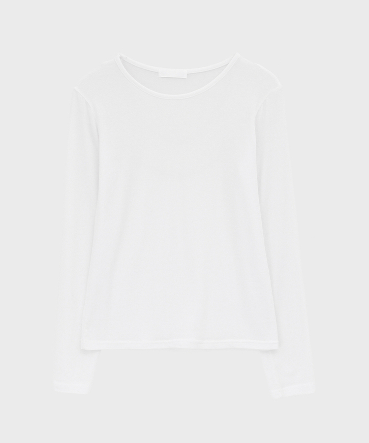 ラウンドテンセル長袖Tシャツ(8color)