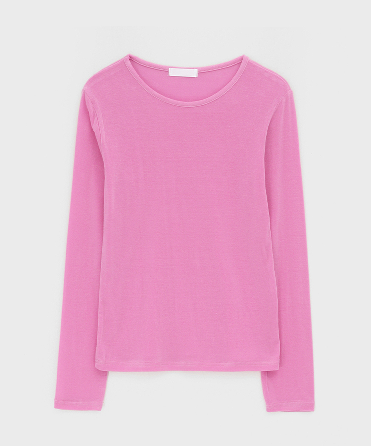 ラウンドテンセル長袖Tシャツ(8color)