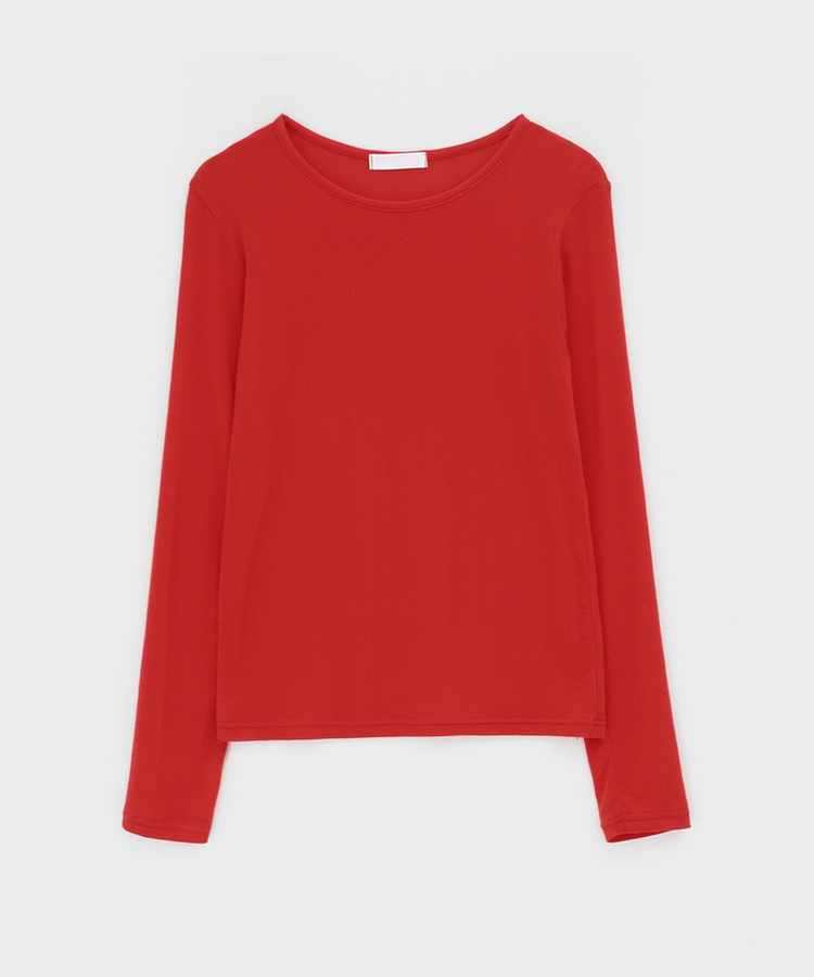 ラウンドテンセル長袖Tシャツ(8color)