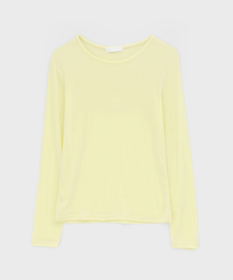 ラウンドテンセル長袖Tシャツ(8color)