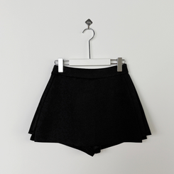 Aラインレイヤードミニスカート