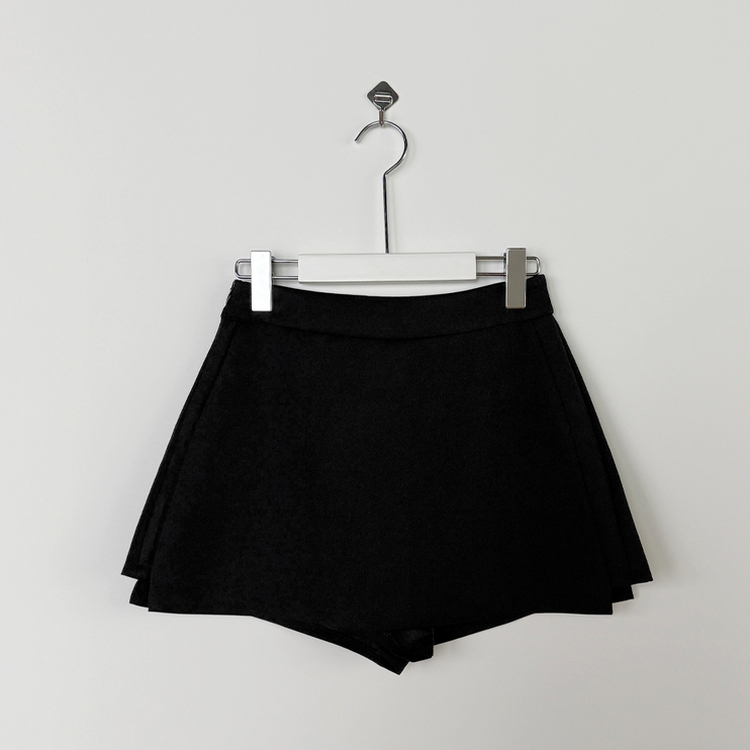 Aラインレイヤードミニスカート