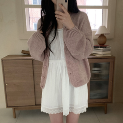 ピンタックレースストラップミニワンピース IVORY