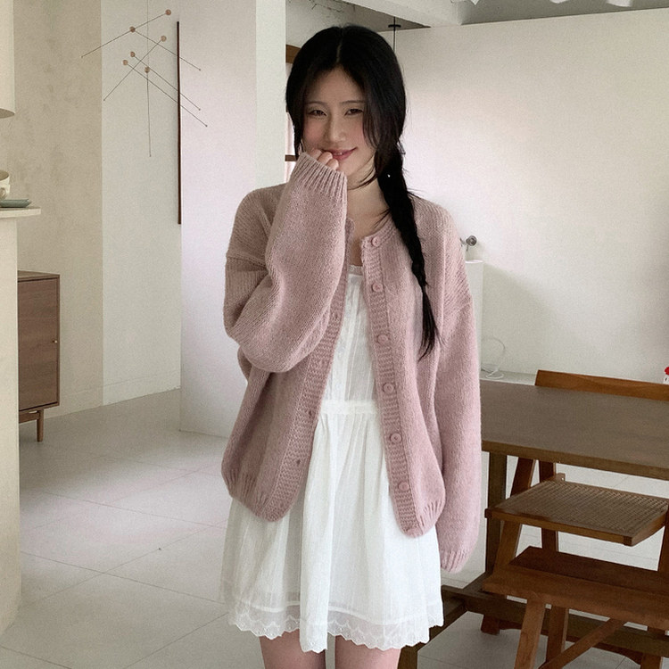 ピンタックレースストラップミニワンピース IVORY