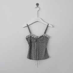 【SET】レイヤードリボンレースフラワーカーディガン