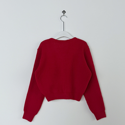 Vネックレイヤードニットカーディガン(12color)