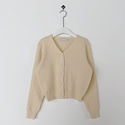 Vネックレイヤードニットカーディガン(12color)