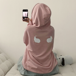 バッグエンジェルフードパーカー(5color) PINK