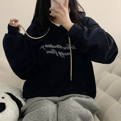 バッグエンジェルフードパーカー(5color) NAVY