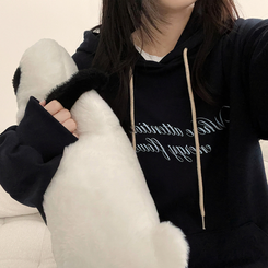 バッグエンジェルフードパーカー(5color) NAVY