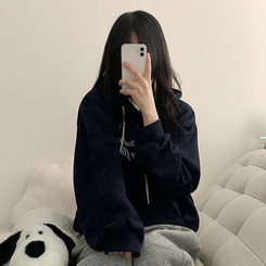 バッグエンジェルフードパーカー(5color) NAVY