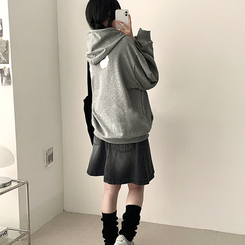 バッグエンジェルフードパーカー(5color) GREY