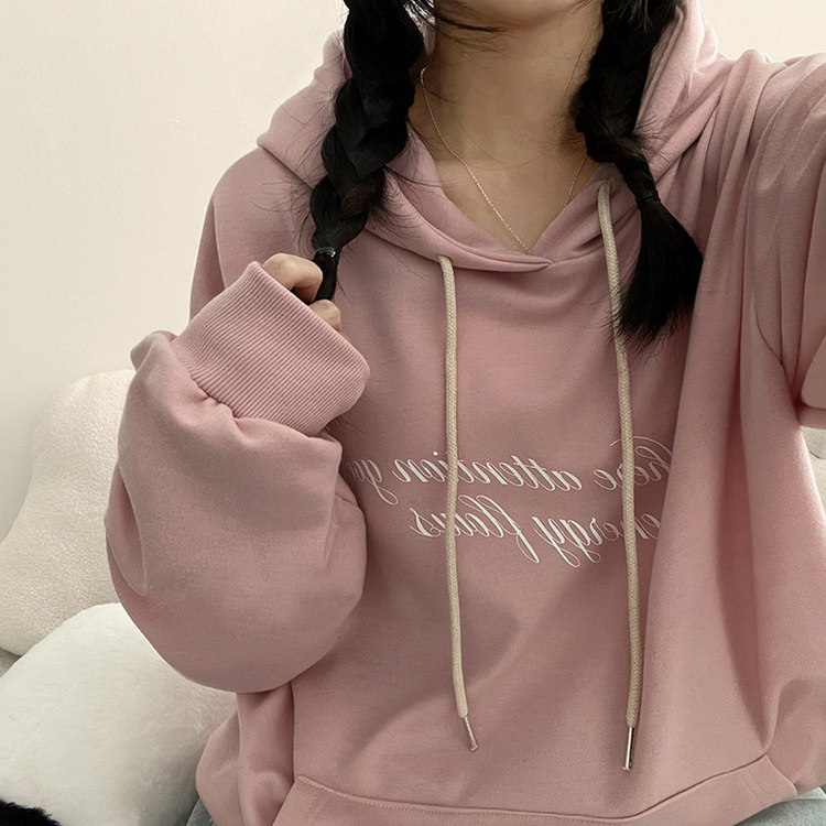 バッグエンジェルフードパーカー(5color) PINK