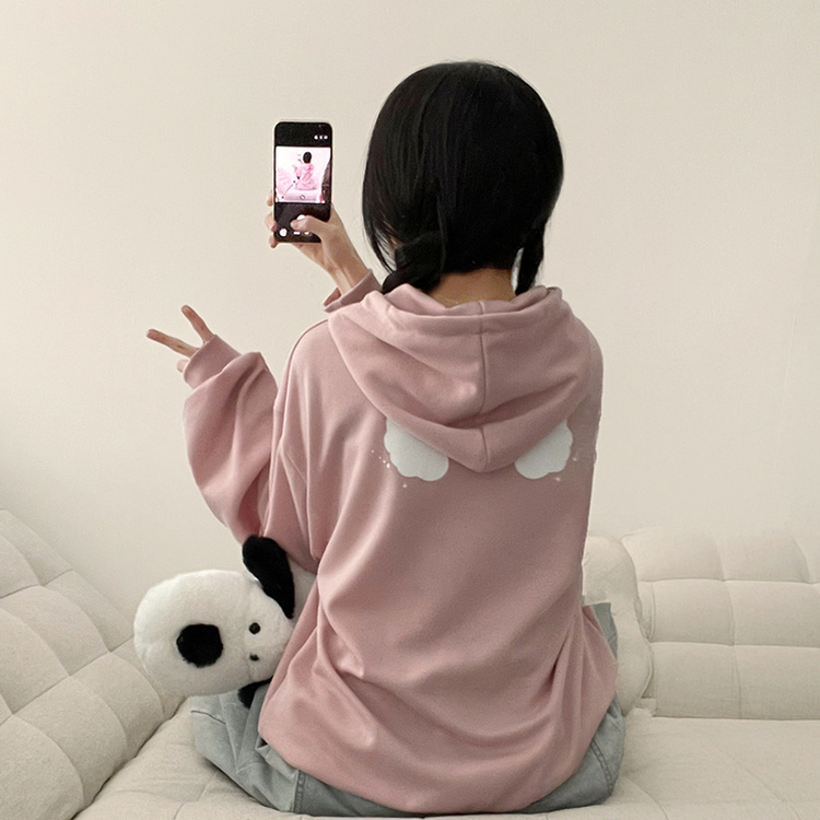 バッグエンジェルフードパーカー(5color) PINK