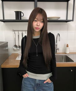 イカラーレイヤード長袖Tシャツ MINT