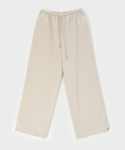 スナップコットンバンディングパンツ