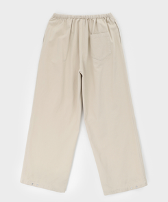 スナップコットンバンディングパンツ