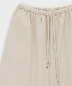 スナップコットンバンディングパンツ