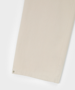 スナップコットンバンディングパンツ