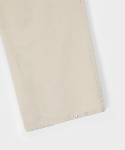 スナップコットンバンディングパンツ