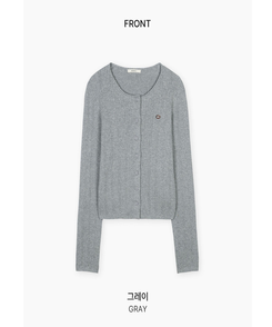 パンチングカーディガン