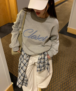 ロンダレタリングスウェット GREY