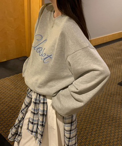 ロンダレタリングスウェット GREY