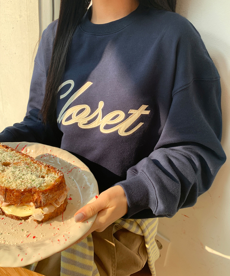 ロンダレタリングスウェット NAVY