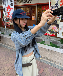 ミニベルトバッグ BROWN