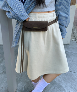 ミニベルトバッグ BROWN