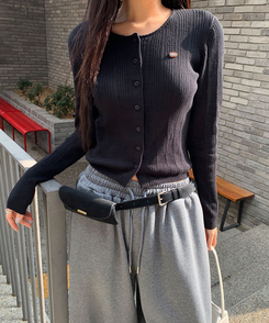 ミニベルトバッグ BLACK