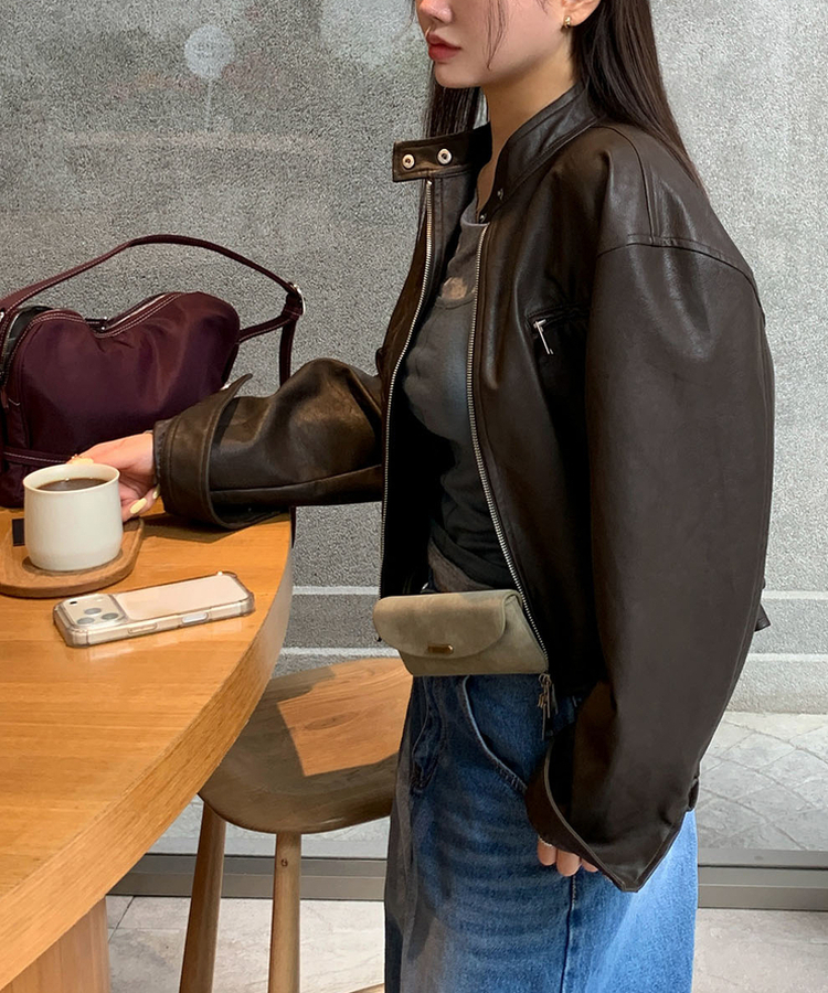 ミニベルトバッグ KHAKI BEIGE