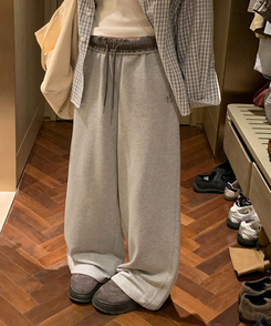 【丈別】バイカラー2WAYトレーニングパンツ GREY