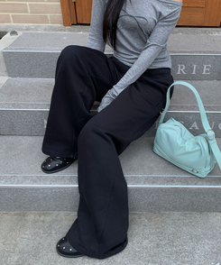 【丈別】バイカラー2WAYトレーニングパンツ BLACK