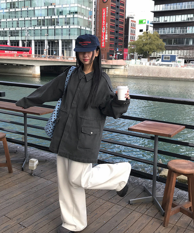 【丈別】バイカラー2WAYトレーニングパンツ IVORY