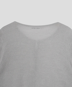 シースルーラウンドカーディガン