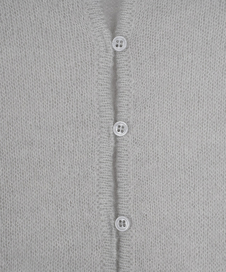 シースルーラウンドカーディガン