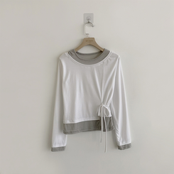 レイヤード長袖Tシャツ