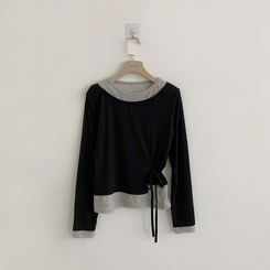 レイヤード長袖Tシャツ