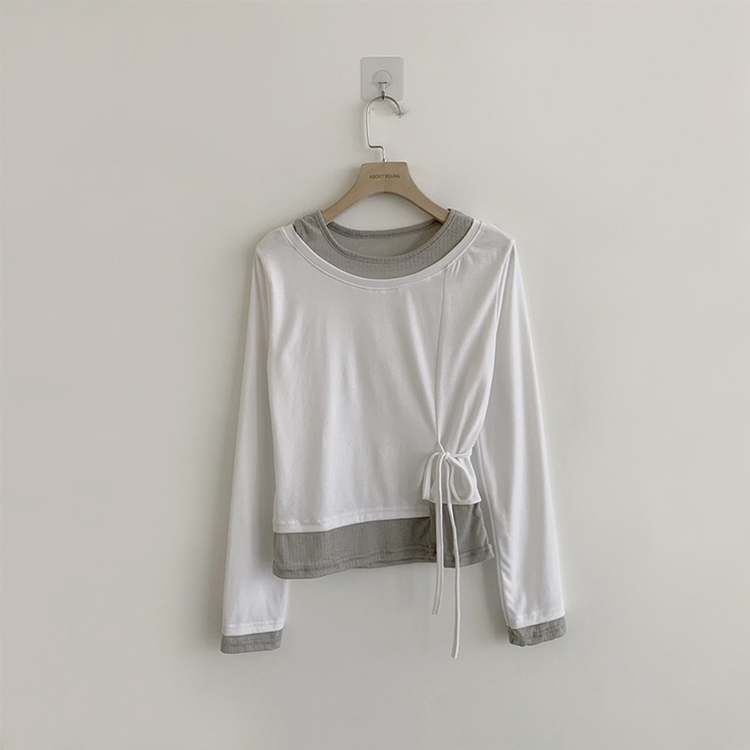 レイヤード長袖Tシャツ