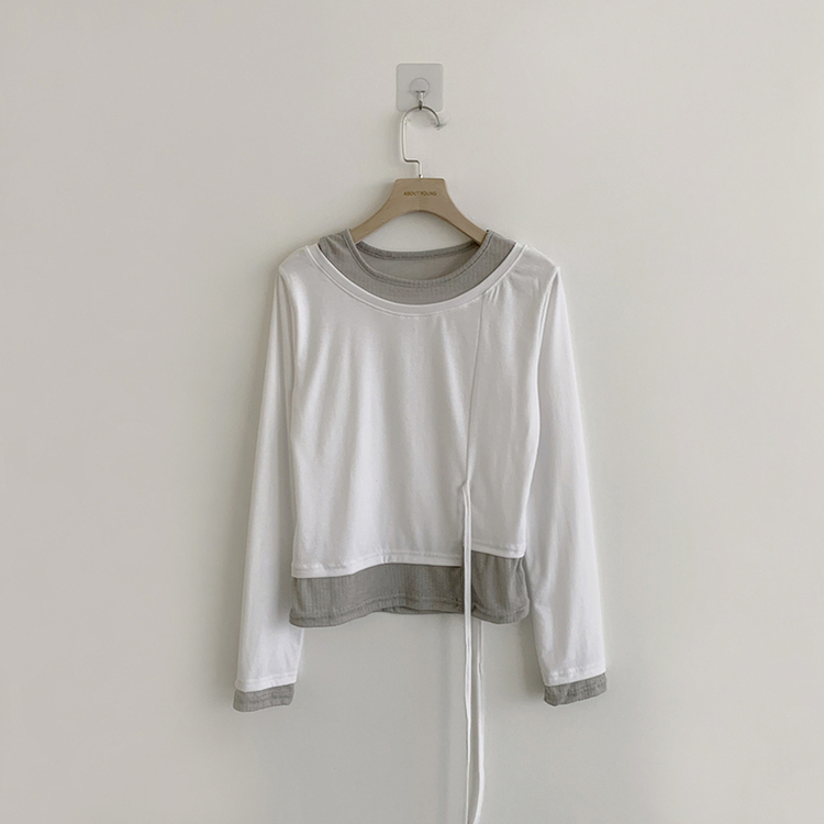 レイヤード長袖Tシャツ